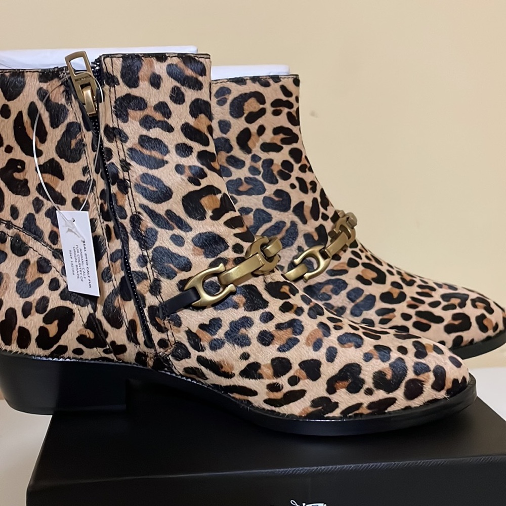 Coach Allen Signature Chain Ankle Boots👌Size: 6.5B - Picture 4 of 6